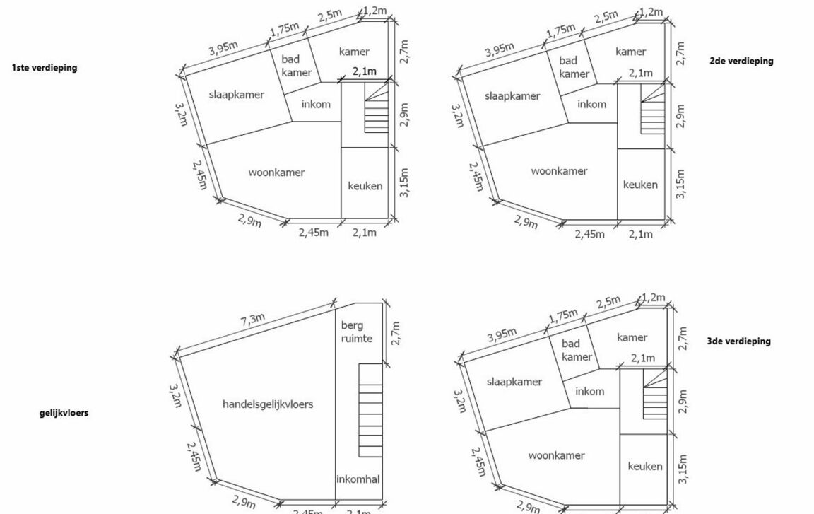 Appartementsgebouw te koop in Aalst