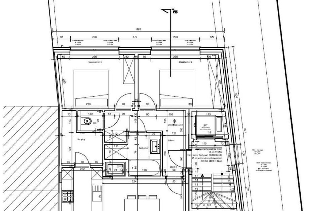 Appartementsgebouw te koop in Nieuwerkerken