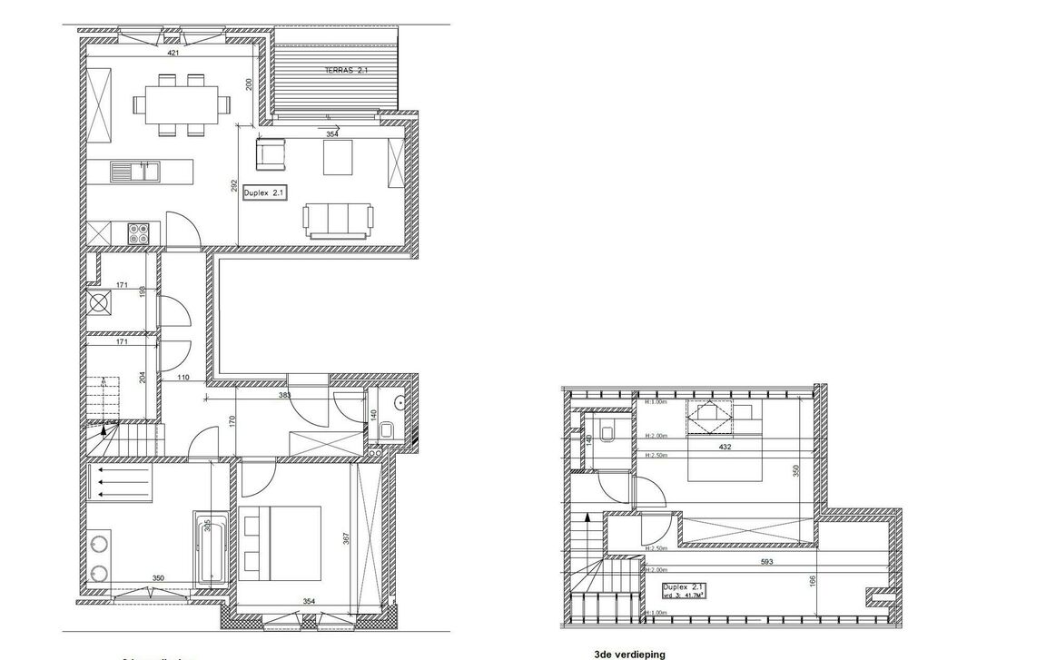 Duplex te koop in Aalst