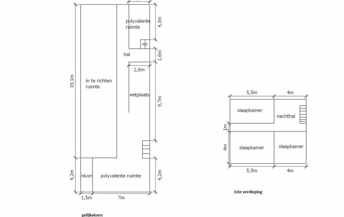 Gebouw voor gemengd gebruik te koop in Haaltert