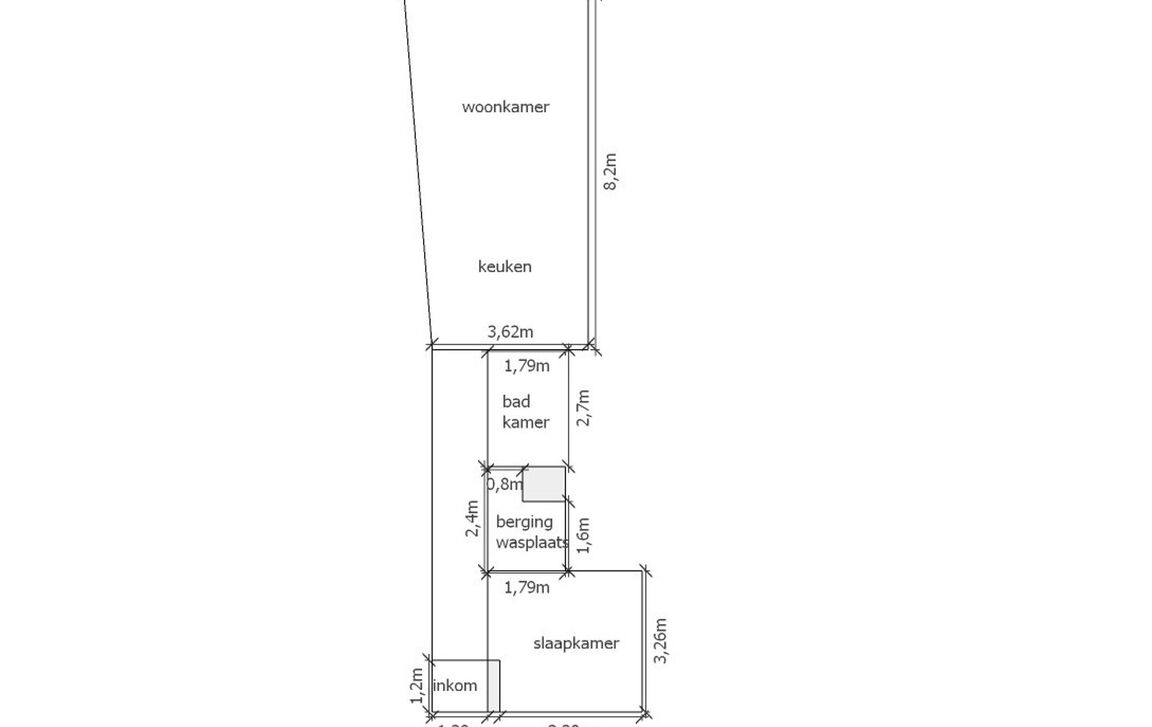 Gelijkvloerse verd. + tuin te koop in Nieuwerkerken